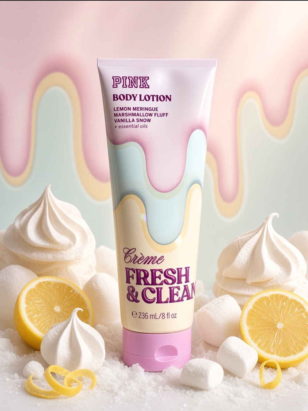 PINK Victoria’s Secret - Body Lotion -  Crème FRESH & CLEAN